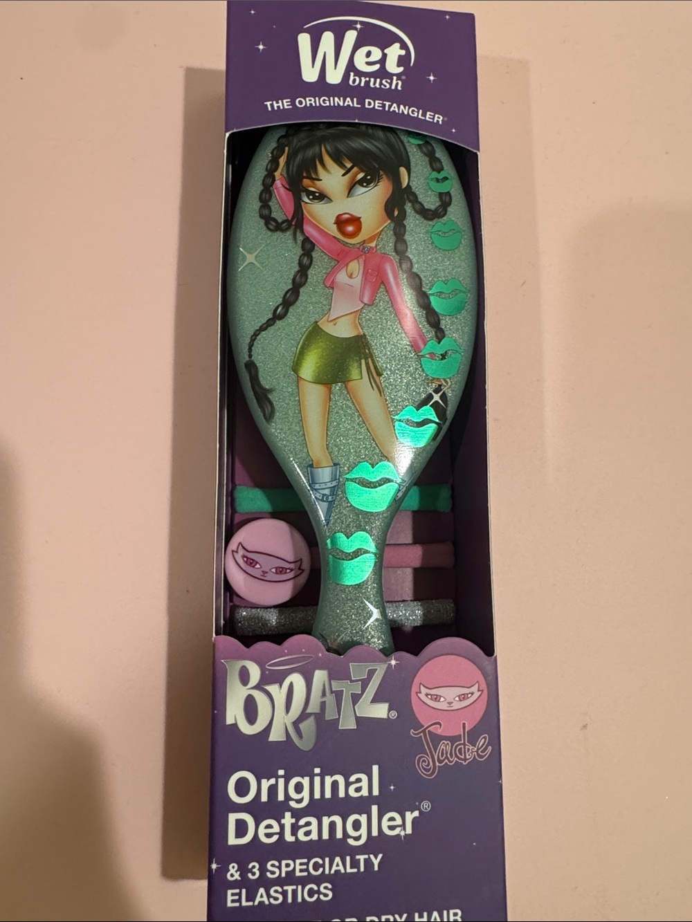 Wet Brush Bratz Jade Original Detangler Hair Brush - Teal